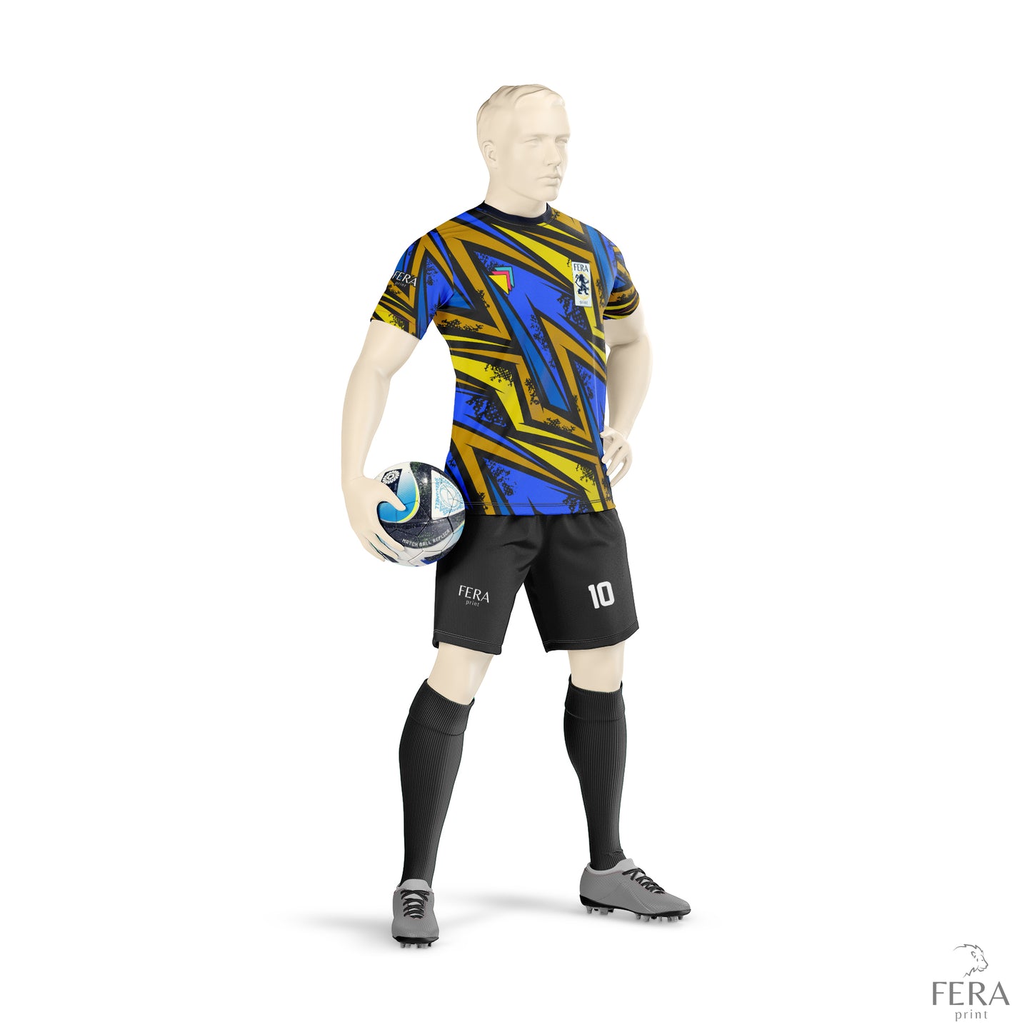 Uniforme Esportivo Sublimado Camiseta + Shorts