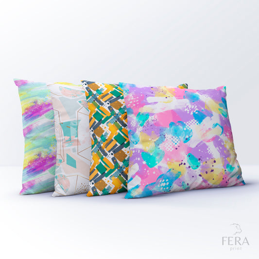 Almofada Estampada Decorativa 35X35cm - Apenas 1 unidade