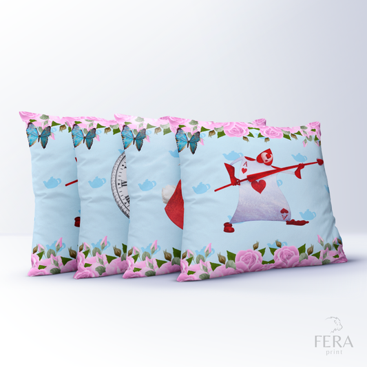 Almofada Estampada Decorativa 35X35cm - Apenas 1 unidade