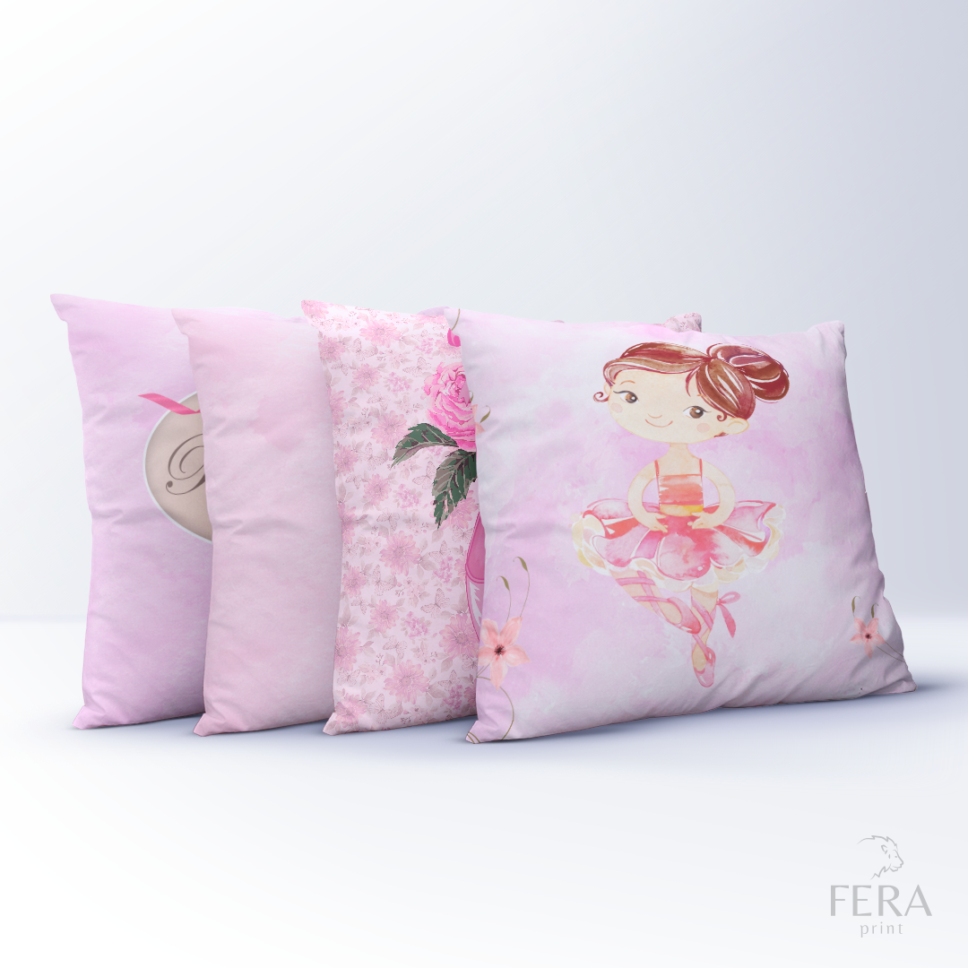 Almofada Estampada Decorativa 35X35cm - Apenas 1 unidade