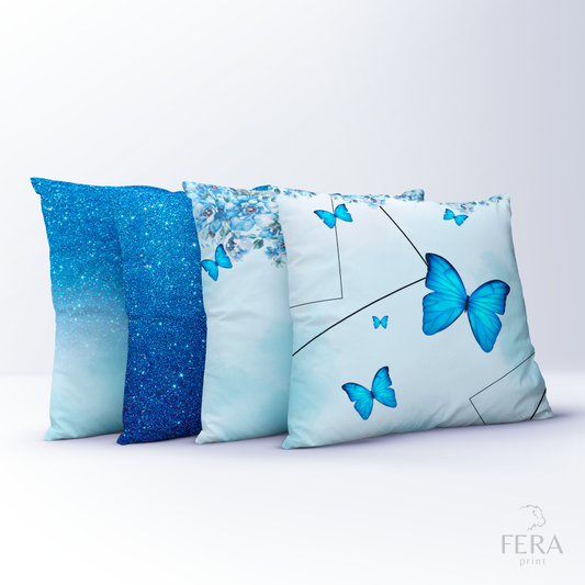 Almofada Estampada Decorativa 35X35cm - Apenas 1 unidade