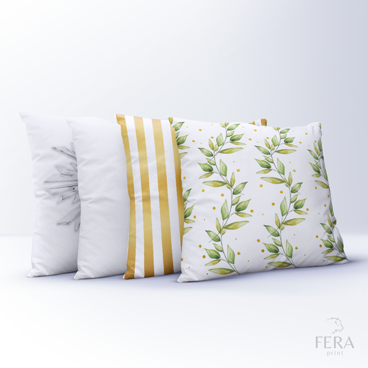 Almofada Estampada Decorativa 35X35cm - Apenas 1 unidade