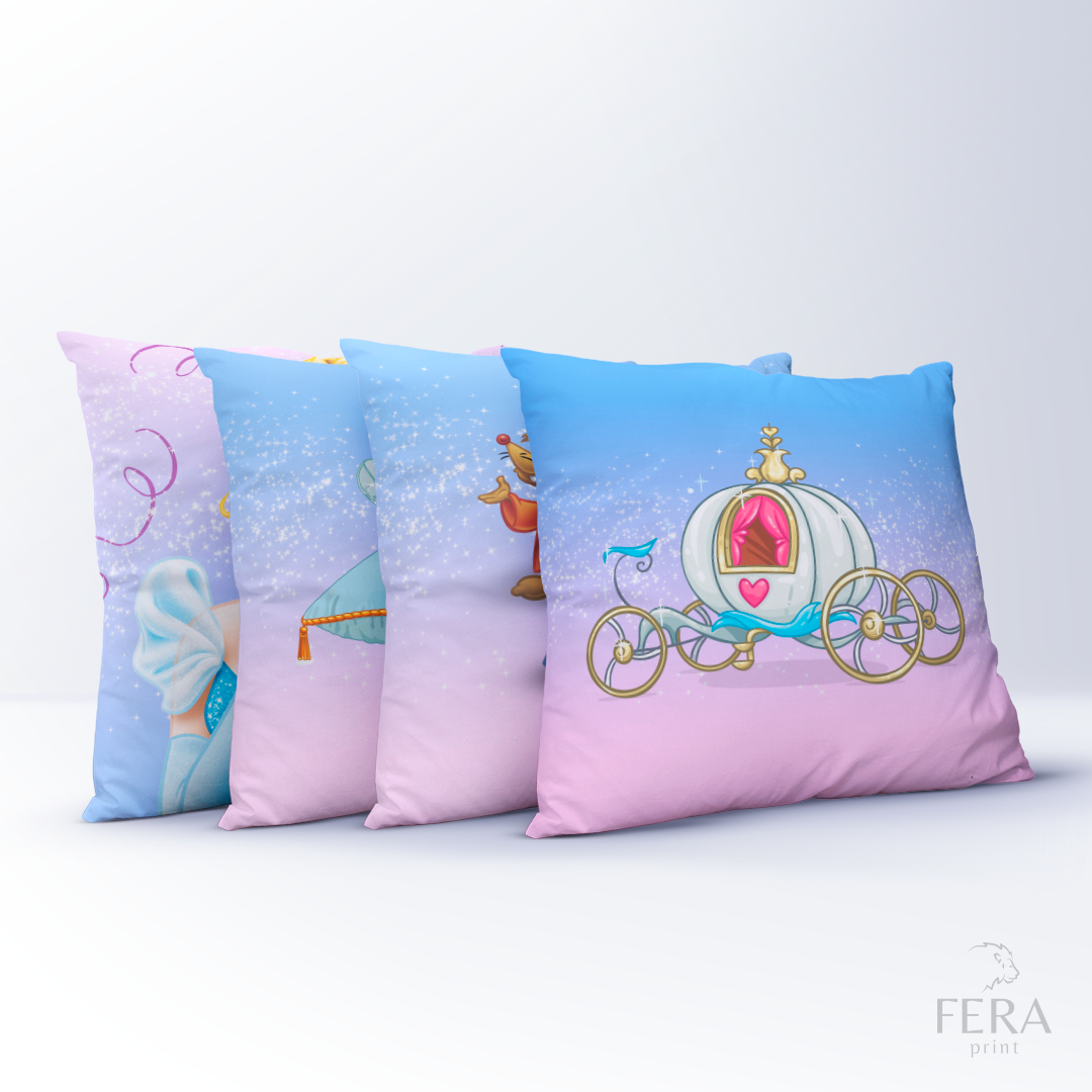 Almofada Estampada Decorativa 35X35cm - Apenas 1 unidade