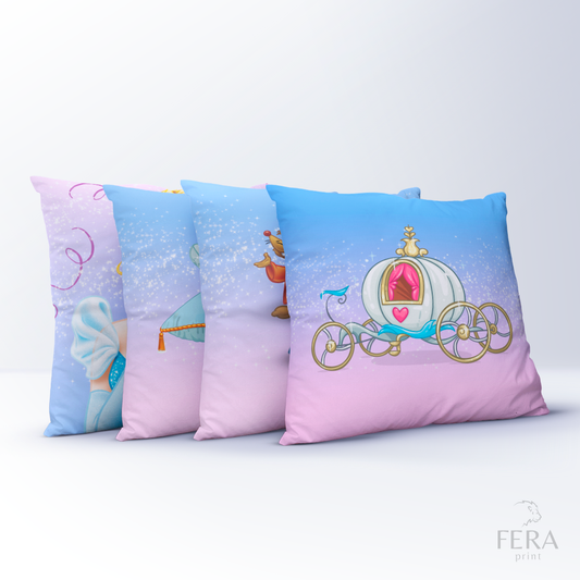 Almofada Estampada Decorativa 35X35cm - Apenas 1 unidade