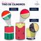 Trio Capa Cilindro Brinquedos Story c/ Elástico