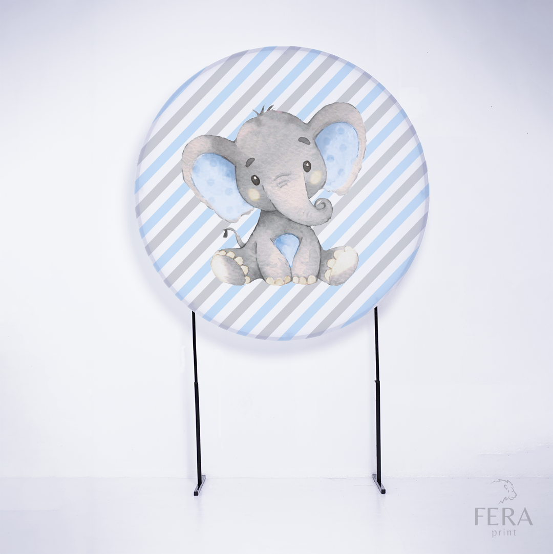 Kit Capa Cilindros + Capa Painel Elefante Sublimado