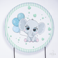 Kit Capa Cilindros + Capa Painel Elefante Baby Sublimado