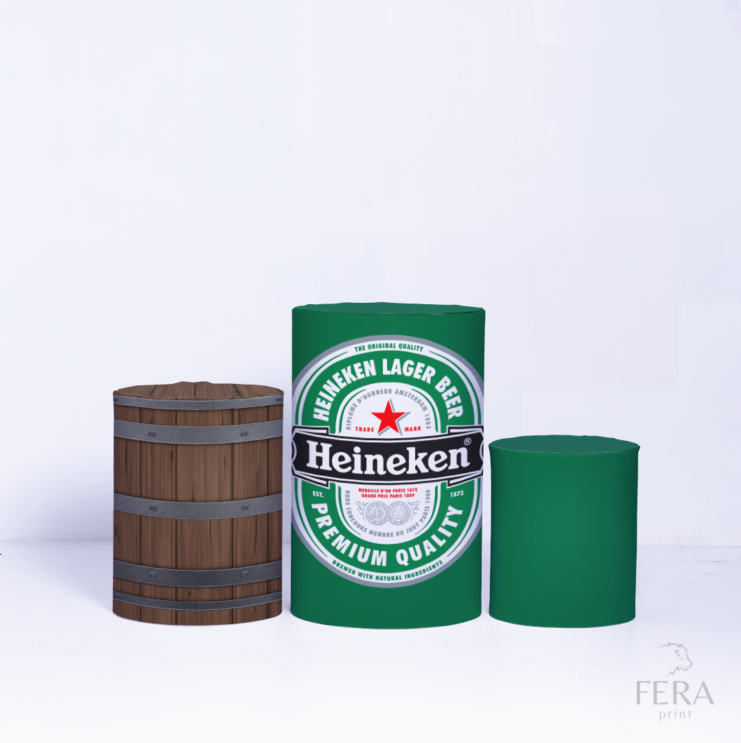 Kit Capa Cilindros + Capa  Painel Cerveja Verde Sublimado