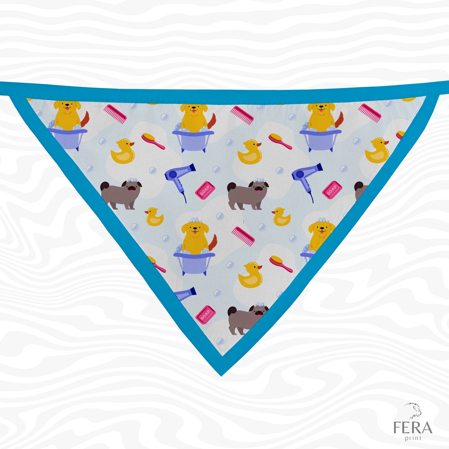 Bandana Sublimada para Pet Shop