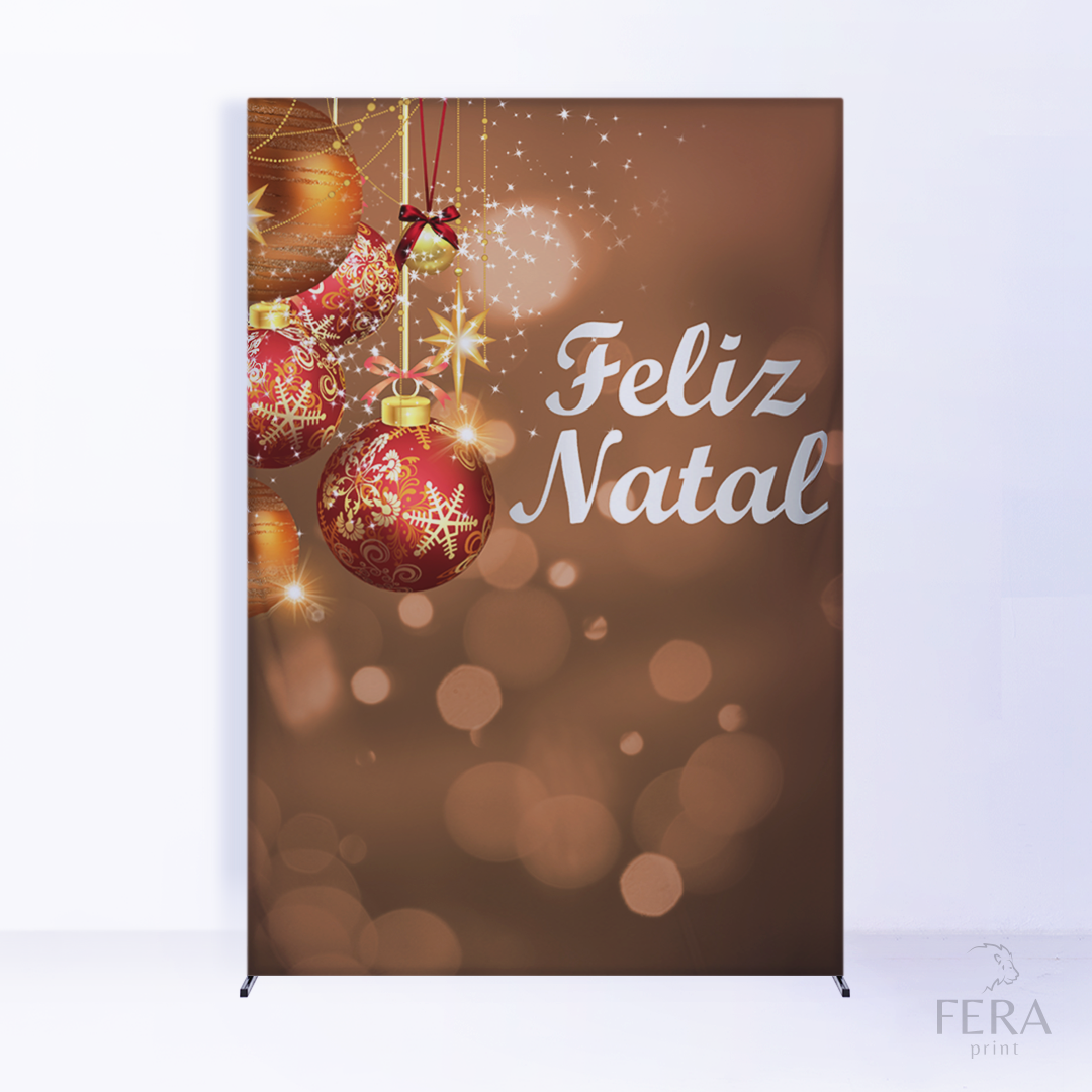 Painel Lateral de Natal c/ Forro