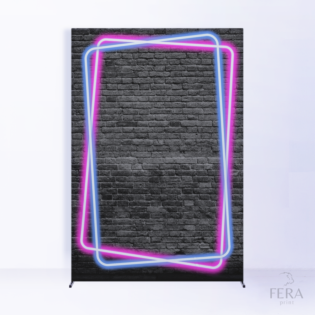 Painel Lateral de Neon c/ Forro