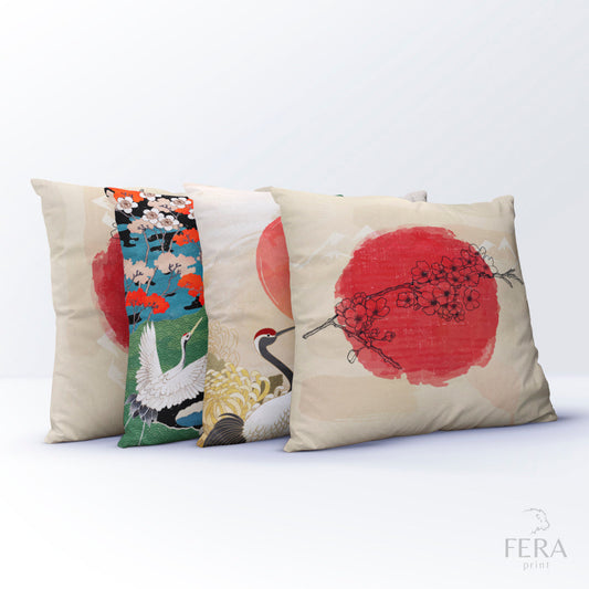 Capa de Almofada Estampada Decorativa 35X35cm - Apenas 1 unidade