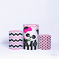 Kit Painéis + Trio Capa Cilindro Casado Panda Sublimado