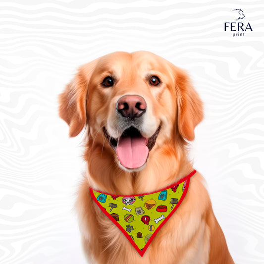 Bandana Sublimada para Pet Shop