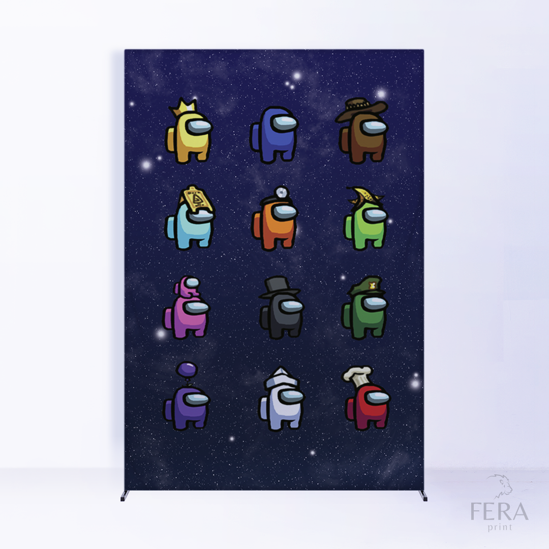 Painel Lateral Astronautas Jogo c/ Forro