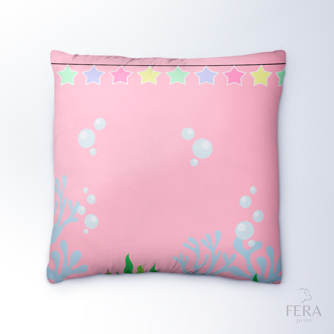 Almofada Estampada Decorativa 35X35cm - Apenas 1 unidade