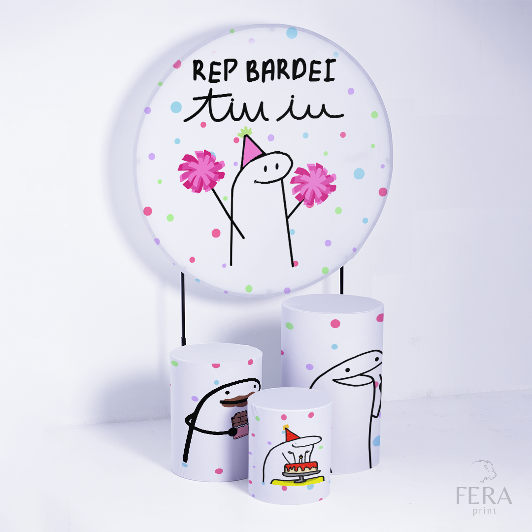 Kit Capa Cilindros + Capa Painel Bento Rep Bardei Sublimado