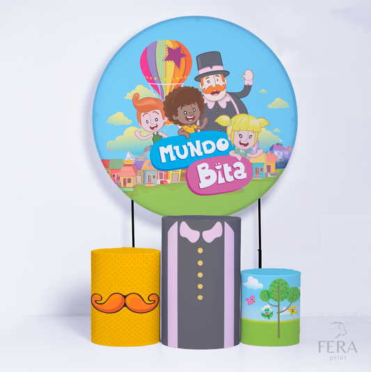 Kit Capa Cilindros + Capa Painel Bigode Sublimado