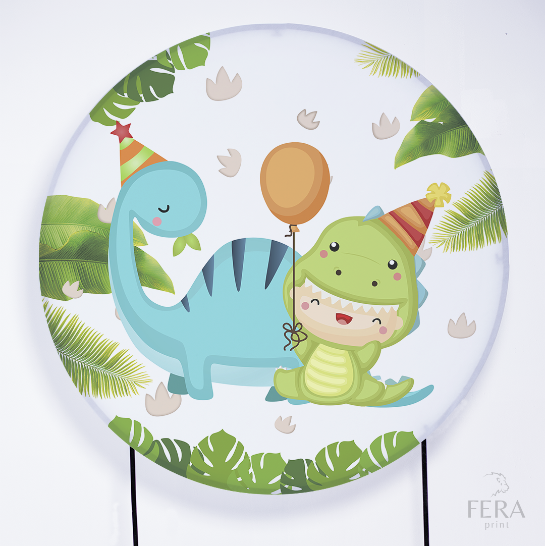 Kit Capa Cilindros + Capa Painel Dino Baby Sublimado