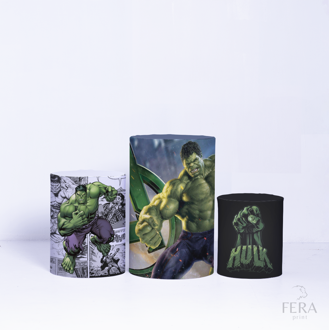 Kit Capa Cilindros + Capa Painel Incrível Herói Verde Sublimado