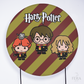 Painel Redondo Happy Potter Stickers Sublimado