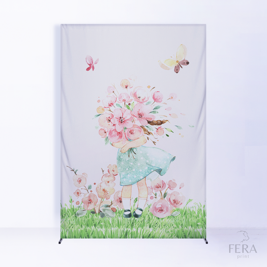 Painel Lateral Jardim Boneca c/ Forro