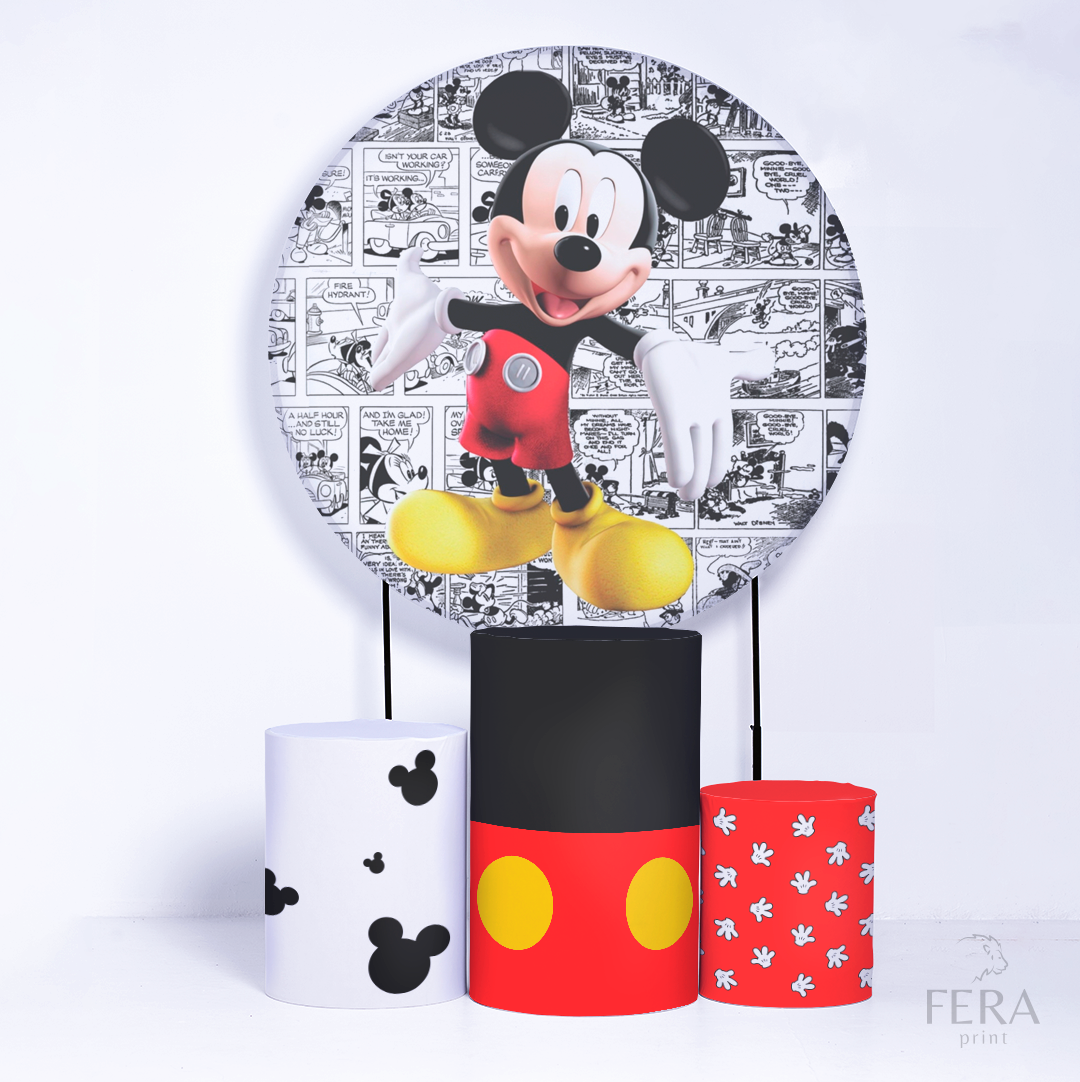 Kit Capa Cilindros + Capa Painel Mouse Sublimado