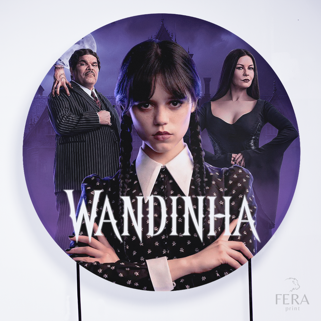 Kit Capa Cilindros + Capa Painel Menina Addams Sublimado